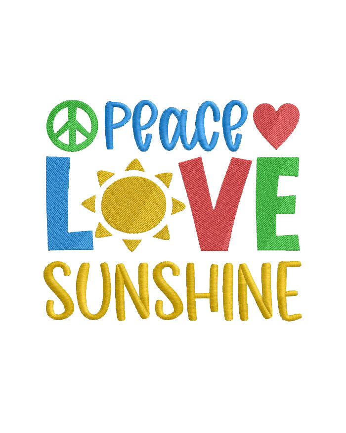 Peace, Love, and Sunshine